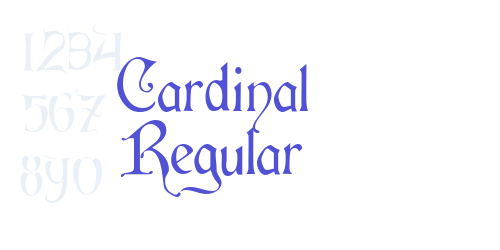 Cardinal Regular-font-download