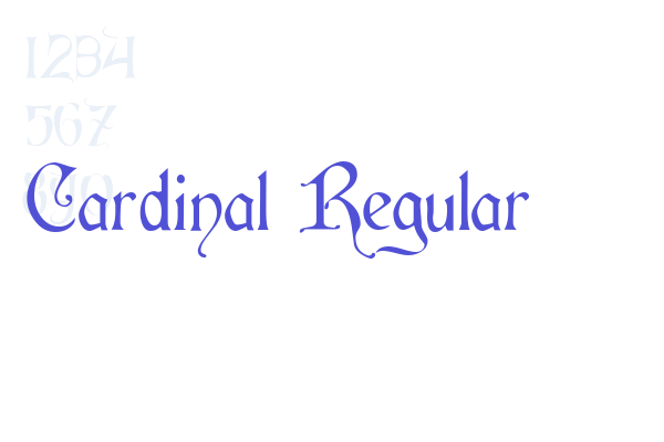 Cardinal Regular