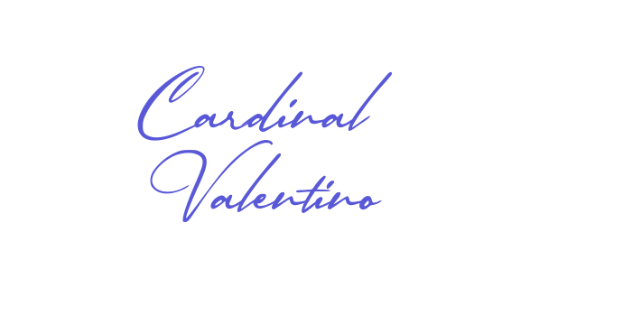 Cardinal Valentino Font