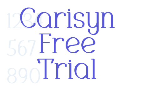 Carisyn Free Trial Font Download