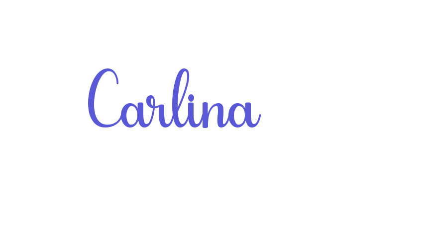 Carlina Font Download