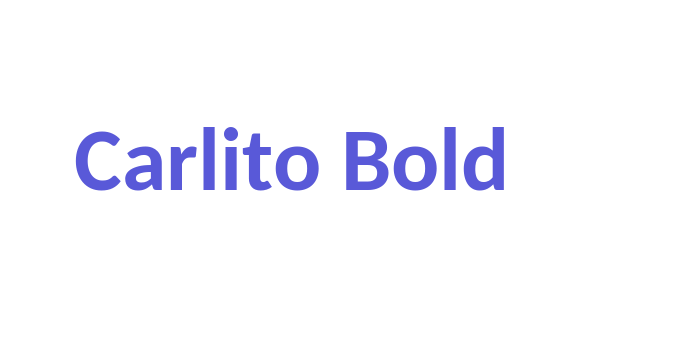 Carlito Bold Font Download