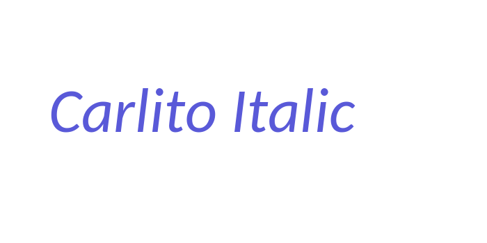 Carlito Italic Font Download