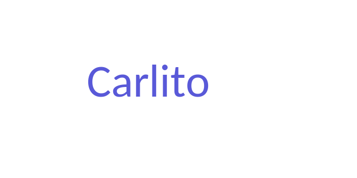 Carlito Font Download