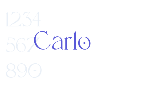 Carlo Font Download