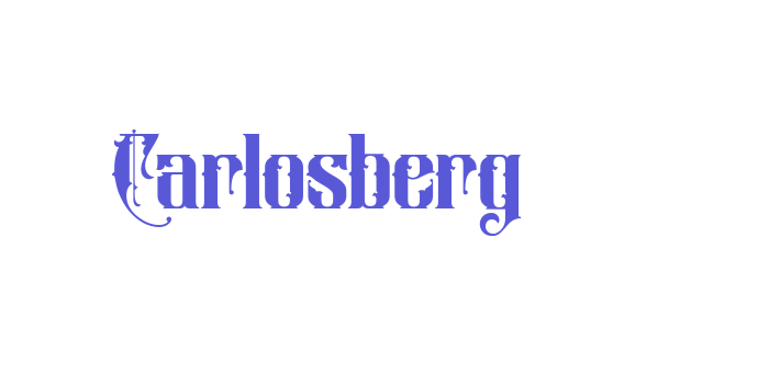 Carlosberg Font Download