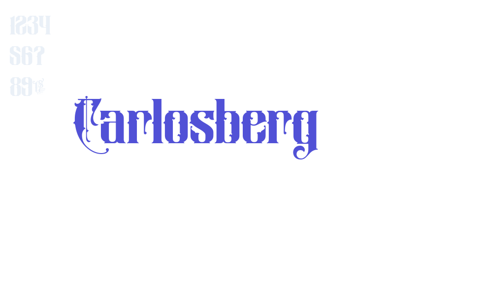 Carlosberg-font-download