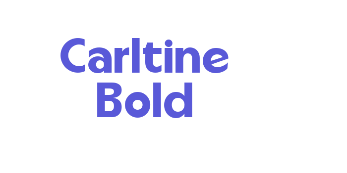 Carltine Bold Font