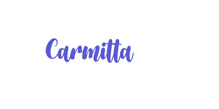 Carmitta Font Download