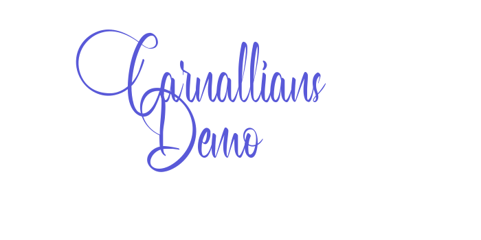 Carnallians Demo Font Download