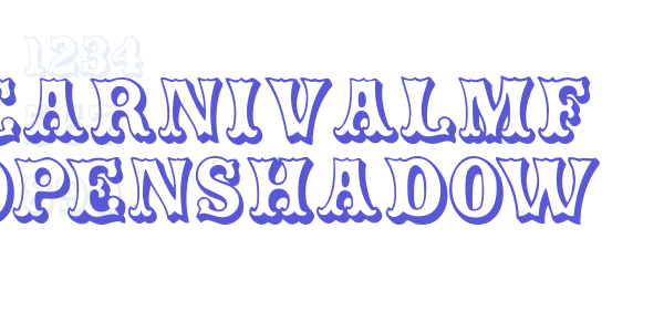 CarnivalMF OpenShadow font free