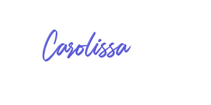 Carolissa Font Download