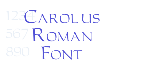 Carolus Roman Font-font-download