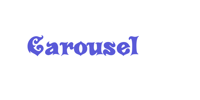 Carousel Font Download