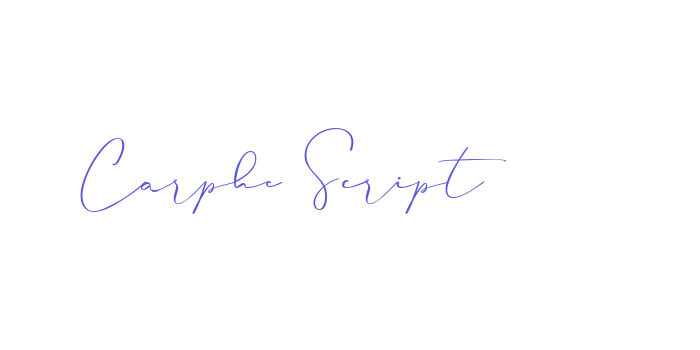 Carphe Script Font Download