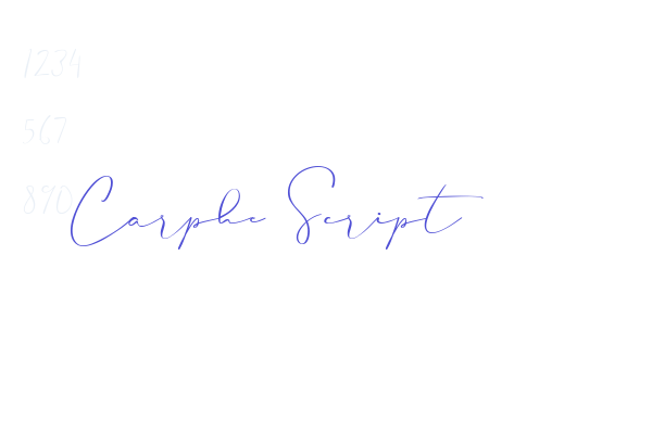 Carphe Script
