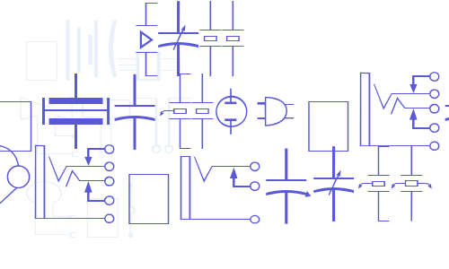 Carr Electronic Dingbats Font Download