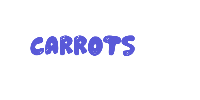 Carrots Font Download