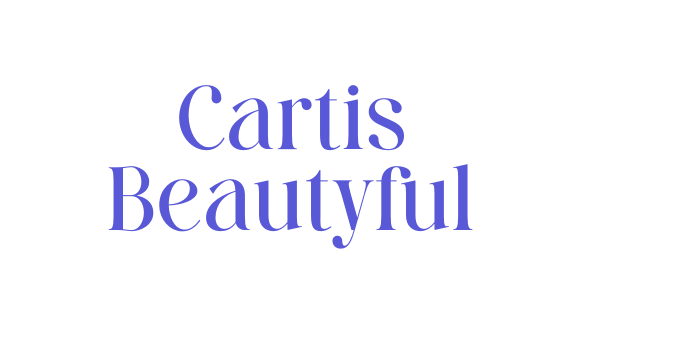 Cartis Beautyful Font Download