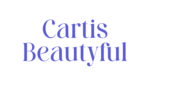 Cartis Beautyful Font