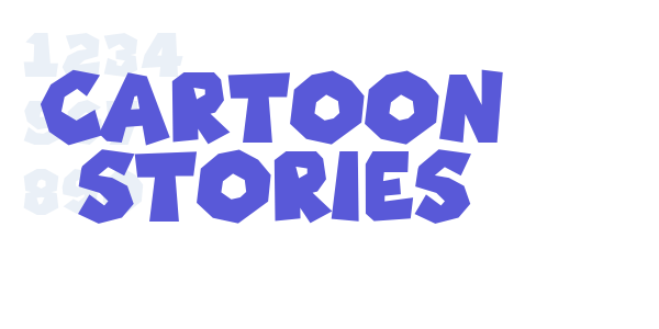 Cartoon Stories font free