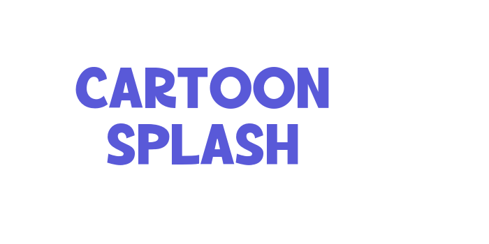 Cartoon Splash Font Download