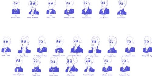 Cartoon US Presidents Dingbats-font-download