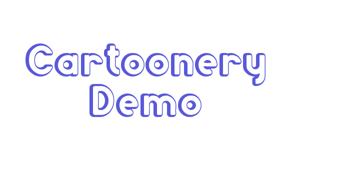 Cartoonery Demo Font Download