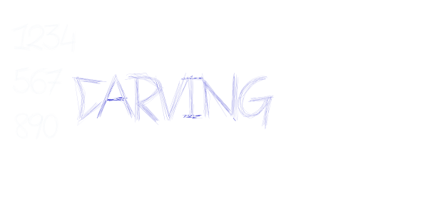 Carving font free