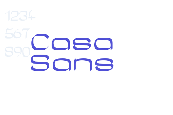 Casa Sans Font Download