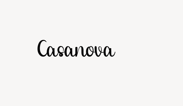 Casanova Font