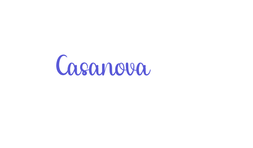 Casanova Font