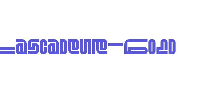 Cascadeur-Bold Font Download