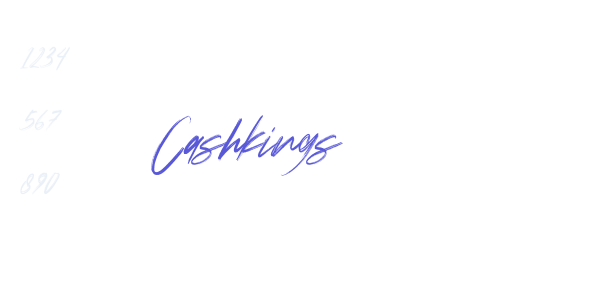 Cashkings font free