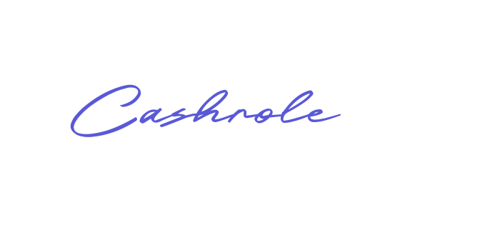 Cashrole Font Download