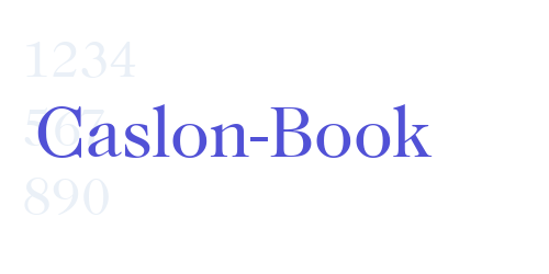 Caslon-Book-font-download
