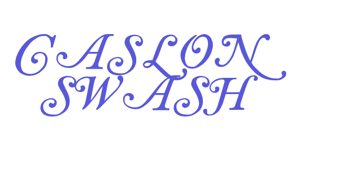 Caslon swash Font Download