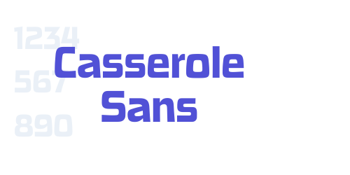 Casserole Sans-font-download