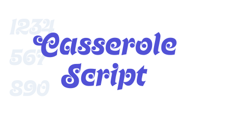 Casserole Script-font-download