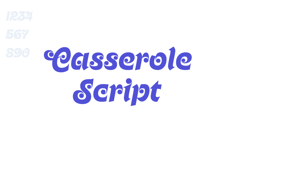 Casserole Script-font-download