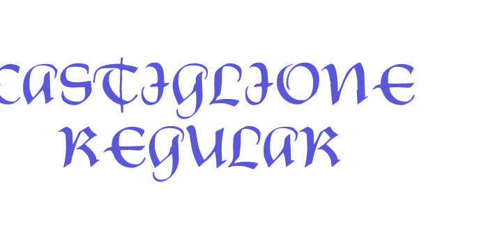 Castiglione Regular Font