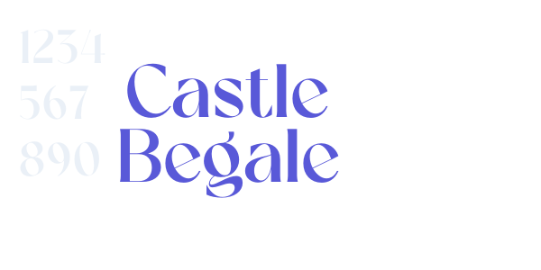 Castle Begale font