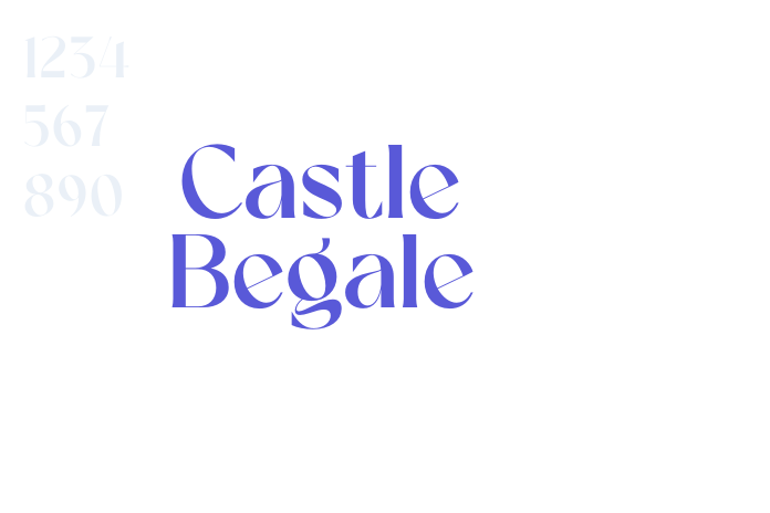 Castle Begale font