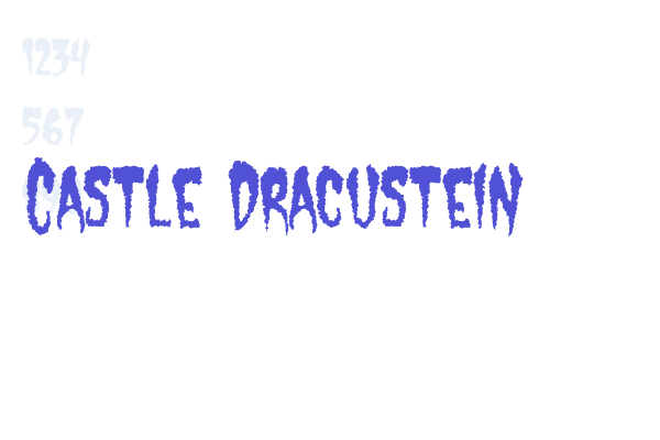 Castle Dracustein Font Download