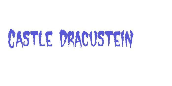 Castle Dracustein Font Download