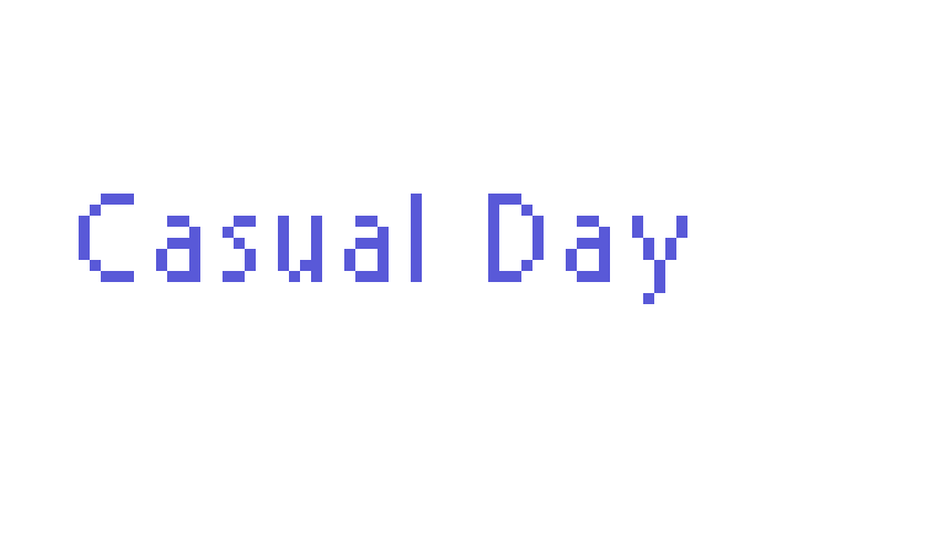 Casual Day Font