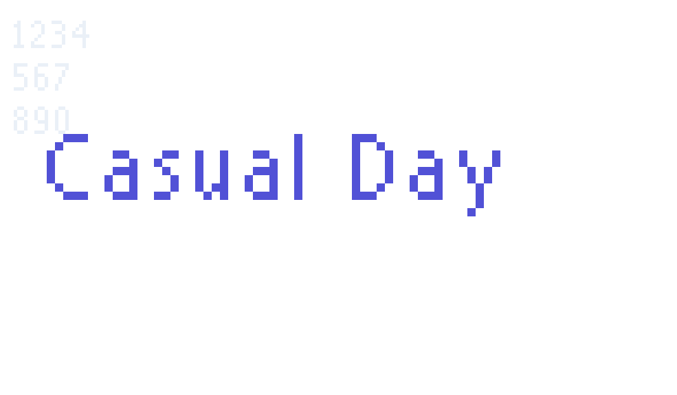 Casual Day-font-download