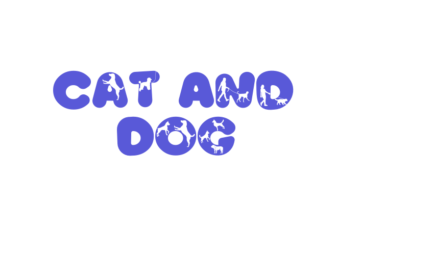 Cat And Dog Font Download