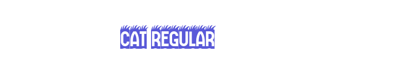 Cat Regular-related font