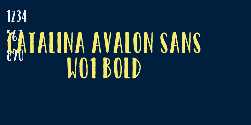 Catalina Avalon Sans W01 Bold